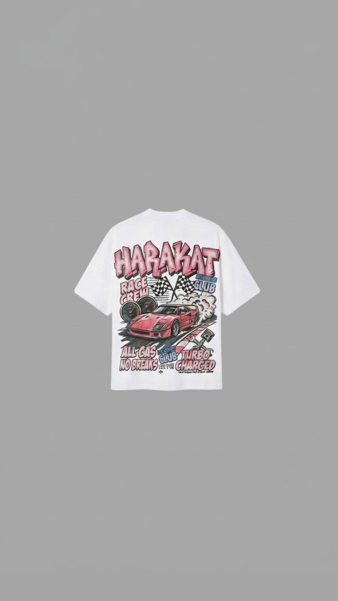 members club oversized graphic tee